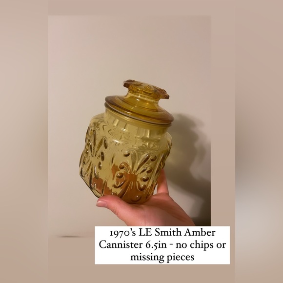 LE Smith 6.5in amber canister - Picture 2 of 3